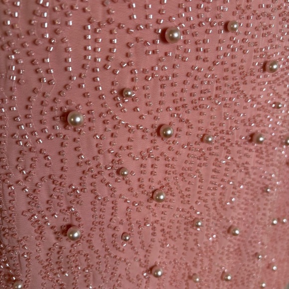 OH POLLY La Desirade Bordeaux Maxi Skirt in Rose prom formal special occasion 6 - Picture 15 of 17